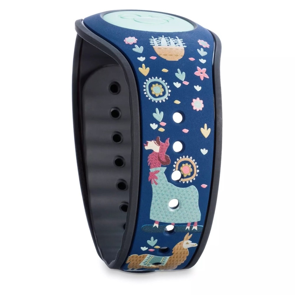 2022 Disney Parks Dooney & Bourke Emperor’s New Groove Kuzco Magic Band - NEW - Picture 6 of 9